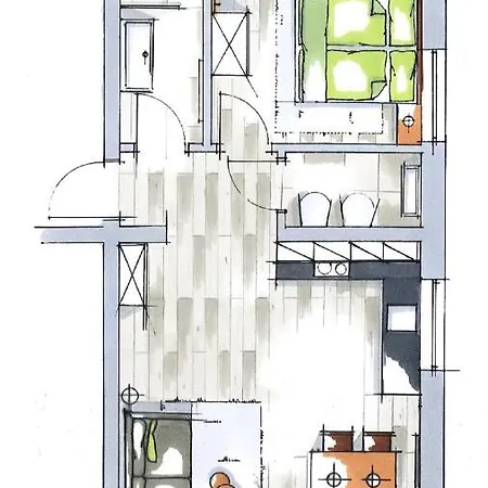 West Апартаменты *